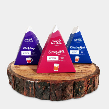 Wooden Tray Tea Gift Pack